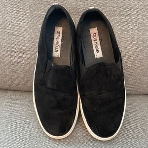 😍Steve Madden Zelia black slip on. 8.5